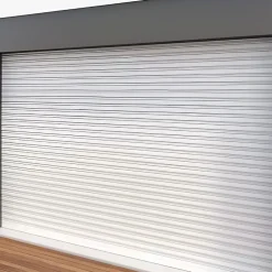 David fermetures Volet Roulant Traditionnel en aluminium 45mm (Blanc signalisation RAL9016 - Moteur TELCO radio à télécommande - 1200x1450mm)