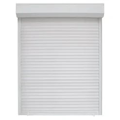 Volet roulant uPVC blanc - ouverture manuelle par sangle - - l.90 x H.135 cm-Fortia Online