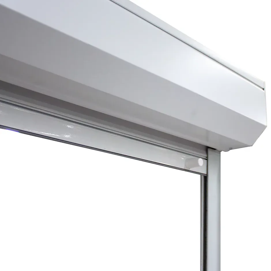 Volet roulant uPVC blanc - ouverture manuelle par sangle - - l.100 x H.115 cm-Fortia Clearance