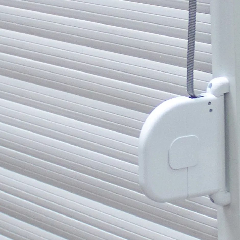 Volet roulant uPVC blanc - ouverture manuelle par sangle - - l.100 x H.115 cm-Fortia Clearance