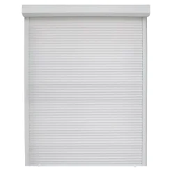 Volet roulant uPVC blanc - ouverture manuelle par sangle - - l.140 x H.215 cm-Fortia New