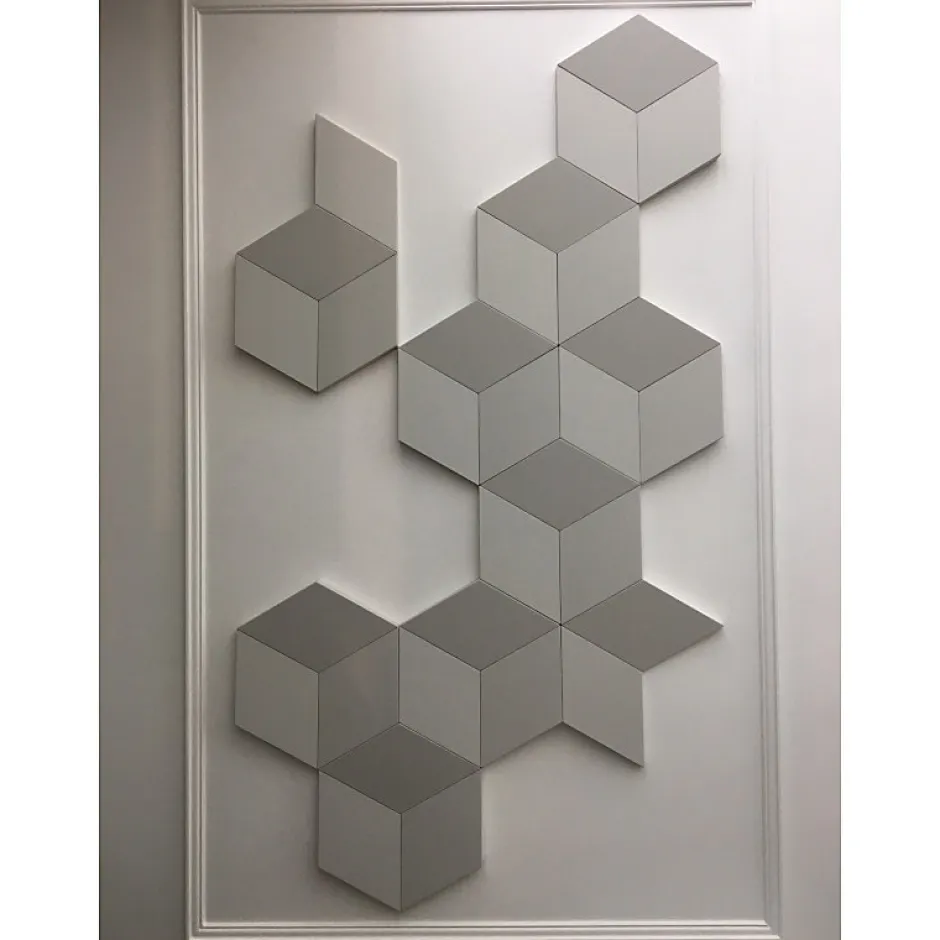 Orac Decor W100 ROMBUS - élément décoratif pour former des motifs et des combinaisons - 25.8x15x2,9cm (L x l x h) A l'unité