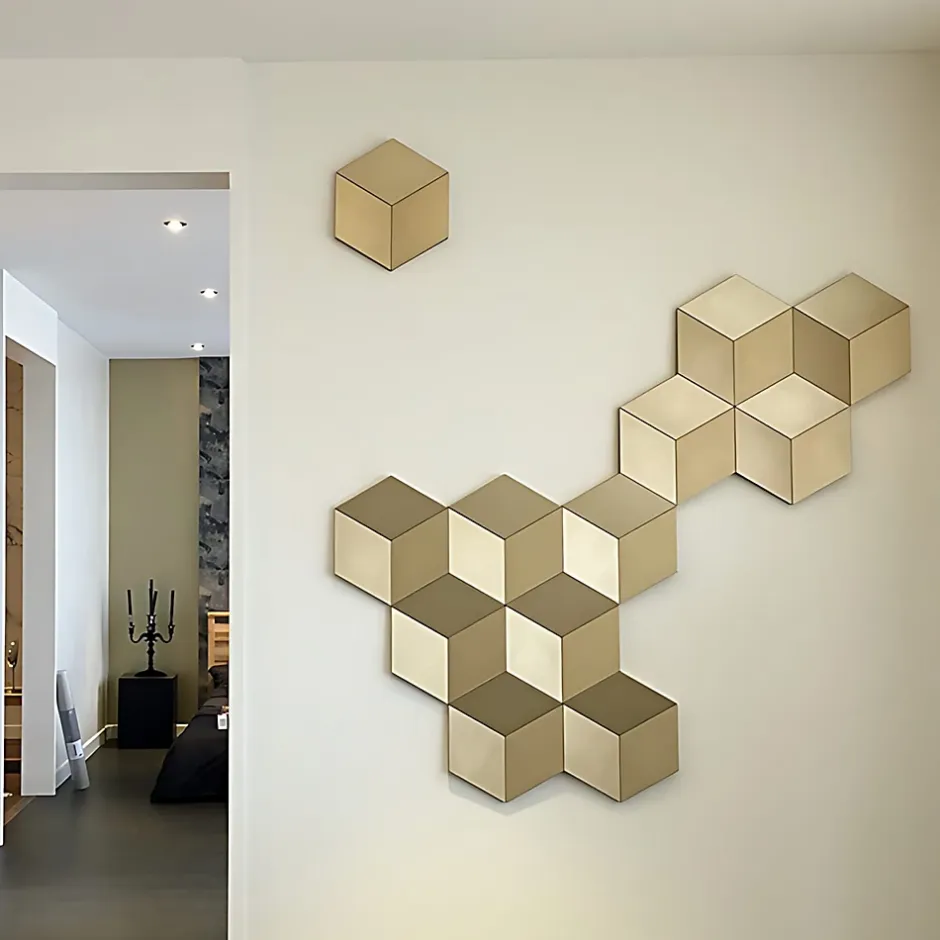 Orac Decor W100 ROMBUS - élément décoratif pour former des motifs et des combinaisons - 25.8x15x2,9cm (L x l x h) A l'unité