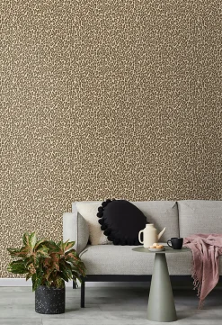 Walls4You papier peint peau de léopard beige - 53 cm x 10.05 m - 935328