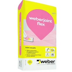 . JOINT FLEX - Sac de 5 Kg - GRIS CIMENT-Weber Best