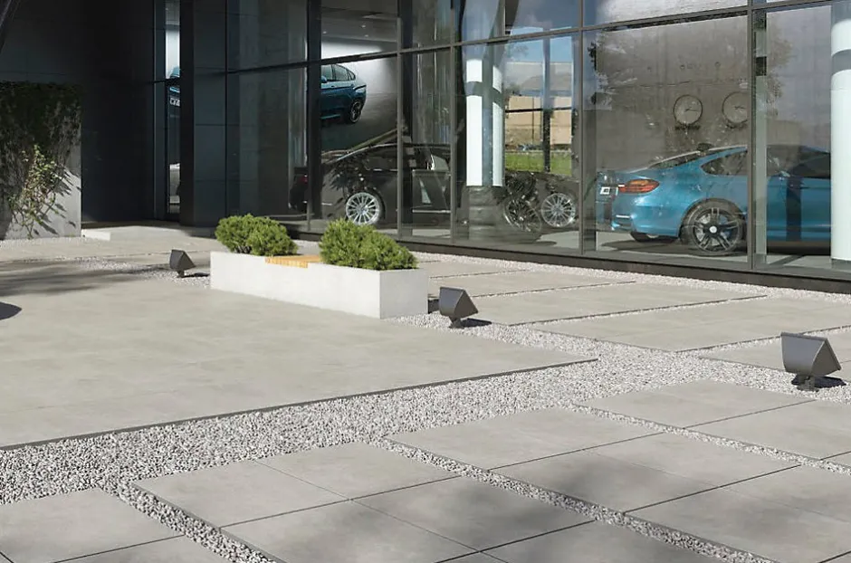 Allocarrelage 59x59 Lot 2 Dalles ép. 20mm Candy Light Grey 2.0 -