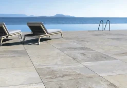 Allocarrelage 60x60 Lot 2 Dalles ép. 20mm Effet Pierre Peacock Sand R11 -