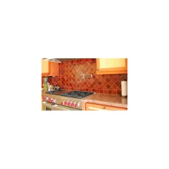 Gioia Materia Zellige Marocain traditionnel couleur : Capuccino - 08 - format : 5x5 cm sur plaque de 30x30 cm -