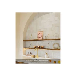 Gioia Materia Zellige Marocain traditionnel couleur : Aubergine - 28 - format : 5x5 cm sur plaque de 30x30 cm -